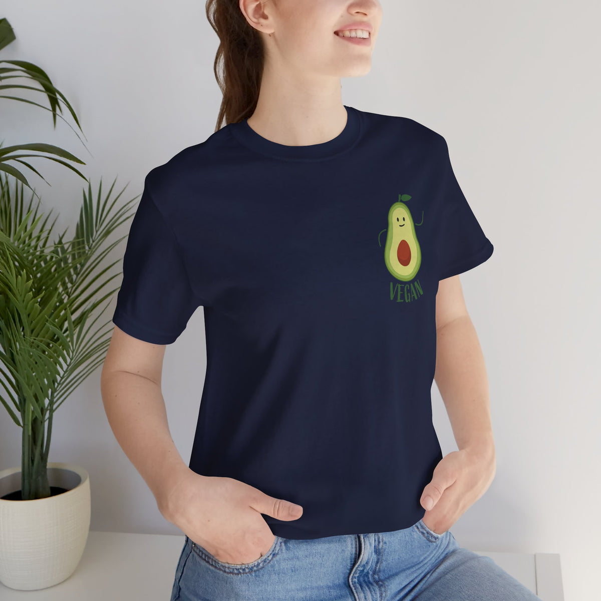 Vegan Avocado T-Shirt — Cute Dancing Avocado Graphic Tee