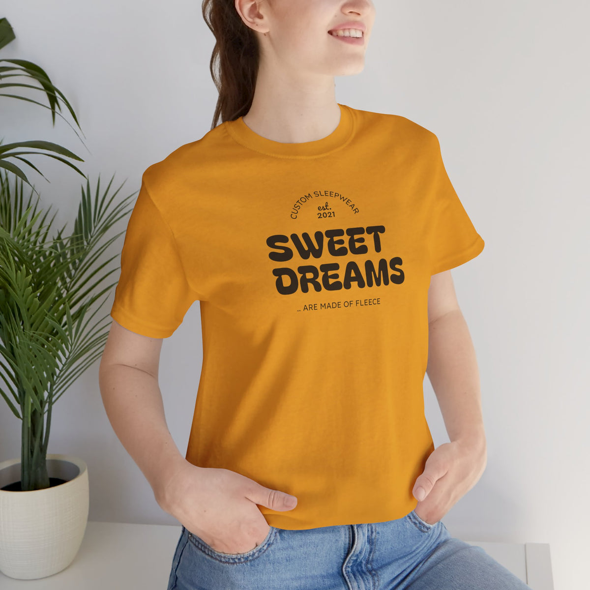 Sweet Dreams T-Shirt — Cute Cozy Graphic Tee for Good Vibes
