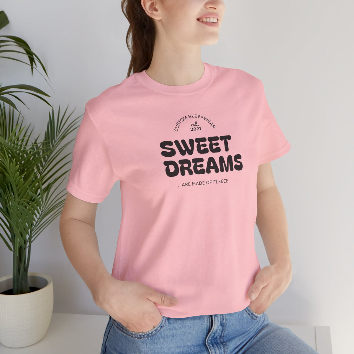 Sweet Dreams T-Shirt — Cute Cozy Graphic Tee for Good Vibes