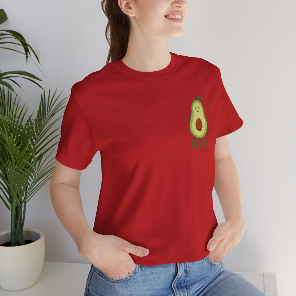 Vegan Avocado T-Shirt — Cute Dancing Avocado Graphic Tee